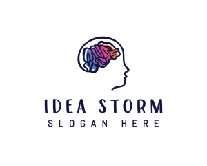 Brain Creative Mind logo design