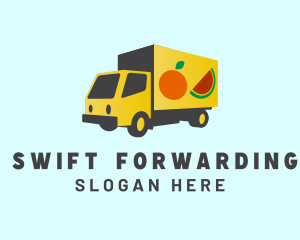 Fresh Fruit Truck logo design