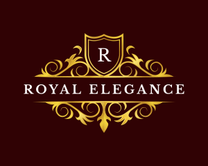 Luxury Shield Royal Premium logo design