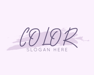 Skincare - Purple Feminine Brand logo design