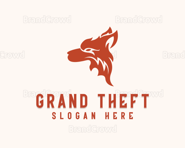 Wild Wolf Beast Logo