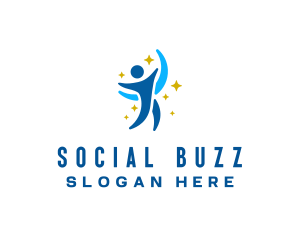 Social Career Leader logo design
