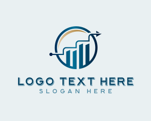 Investor - Finance Graph Accounting logo design