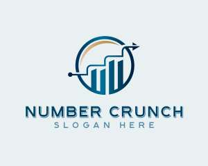 Finance Graph Accounting logo design