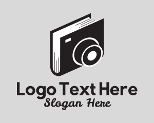Blogging - Book Digital Camera logo design