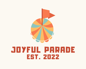 Circus Parade Party logo design