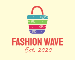 Trend - Colorful Tote Bag logo design