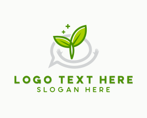 Psychologist - Nature Therapy Mental Health logo design