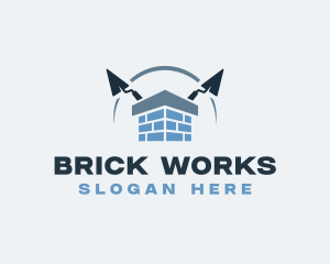 Brick - Chimney Masonry Bricks logo design
