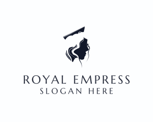 Empress - Medieval Queen Cosmetics logo design