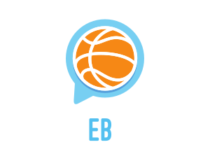 Ball - Basketball Sport Chat logo design