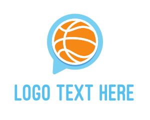 Sport - Basketball Sport Chat logo design