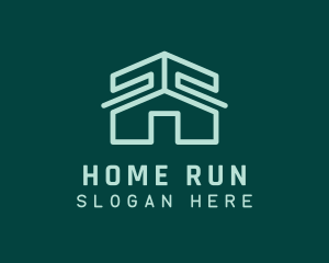 Green Arrow Home Realty logo design