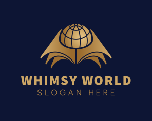 World Educational Book logo design