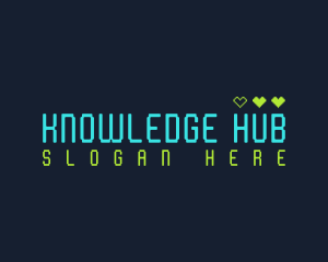 Neon - Neon Videogame Wordmark logo design