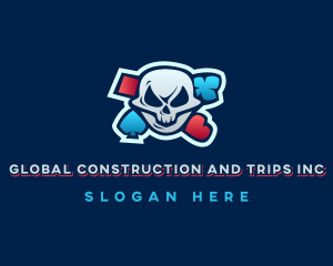 Gaming - Casino Gaming Skull logo design
