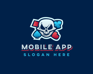 Monster - Casino Gaming Skull logo design