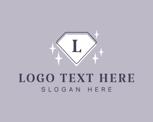 Treasure - Diamond Sparkle Jewelry Boutique logo design