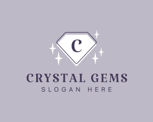 Diamond Sparkle Jewelry Boutique logo design