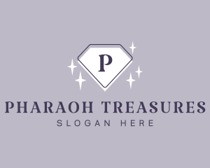 Diamond Sparkle Jewelry Boutique logo design