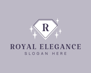 Diamond Sparkle Jewelry Boutique logo design