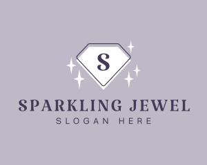 Diamond Sparkle Jewelry Boutique logo design