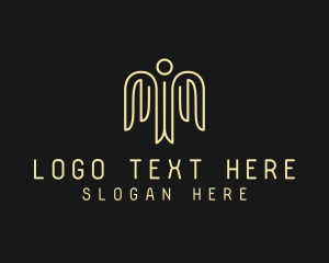 Minimalist - Church Holy Angel logo design