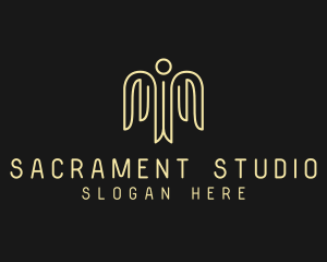 Sacrament - Church Holy Angel logo design