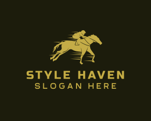 Horse Race - Horse Race Stallion logo design