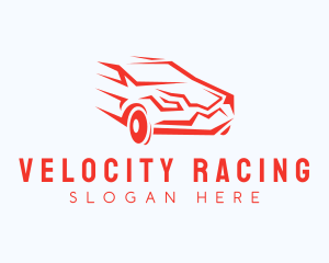 Fast Racing Car  logo design