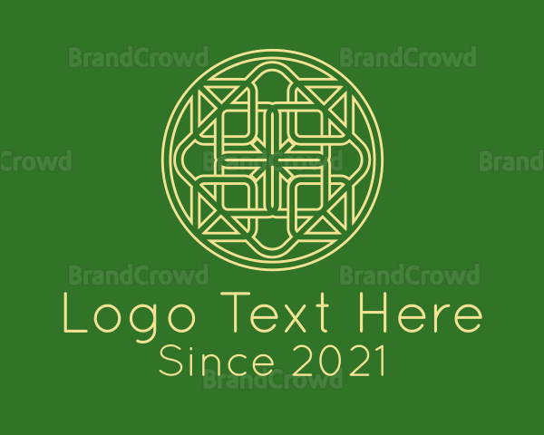 Celtic Pattern Ornament Logo