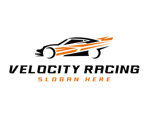 Sports Car Racing logo design