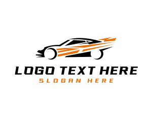 Speed - Sports Car Racing logo design