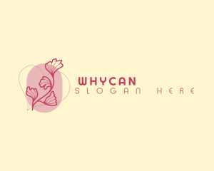 Heart - Organic Floral Salon logo design