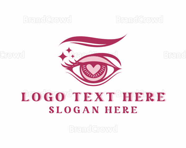 Beautiful Heart Eye Logo