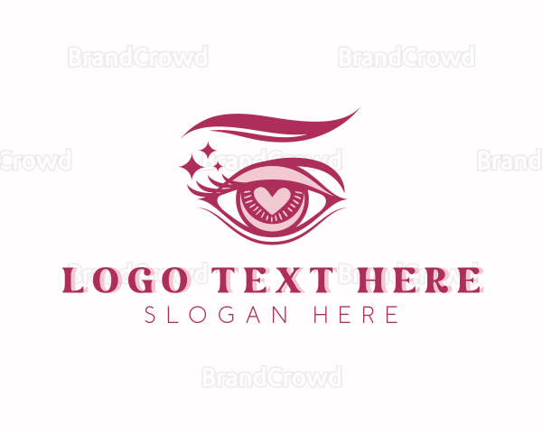 Lovely Beautiful Eye Logo