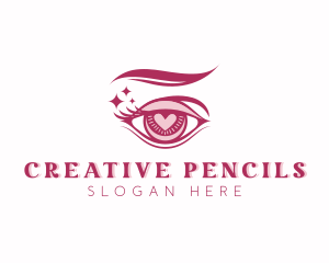 Lovely Beautiful Eye logo design