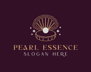 Pearl - Pearl Clam Shell logo design