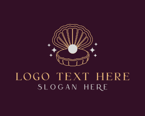 Pearl Clam Shell Logo