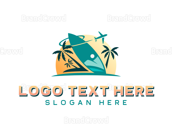 Surfboard Beach Resort Logo
