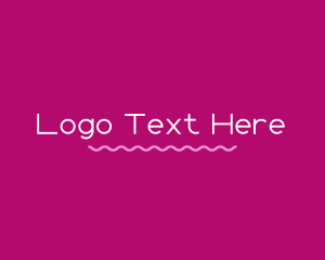 Name - Minimalist Feminine  Wordmark logo design
