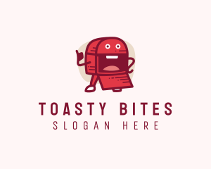 Toaster - Oven Appliance Mailbox logo design