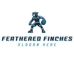 Panthers Basketball Team Logo