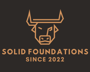 Butcher - Brown Bull Ranch logo design