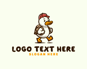 Explorer - Explorer Duck Travel logo design