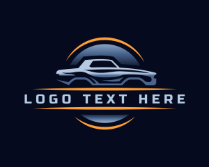 Dealership - Race Car Driving logo design
