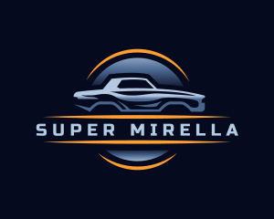 Detailing - Race Car Driving logo design