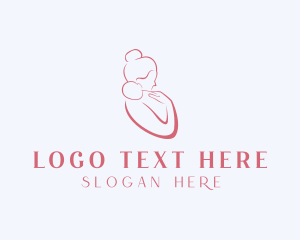 Postnatal - Infant Childcare  Adoption logo design