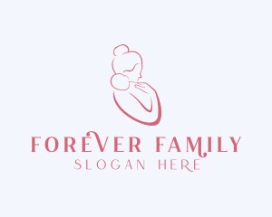 Adoption - Infant Childcare  Adoption logo design