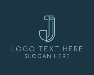 Letter J - Jewel Boutique Accessory logo design